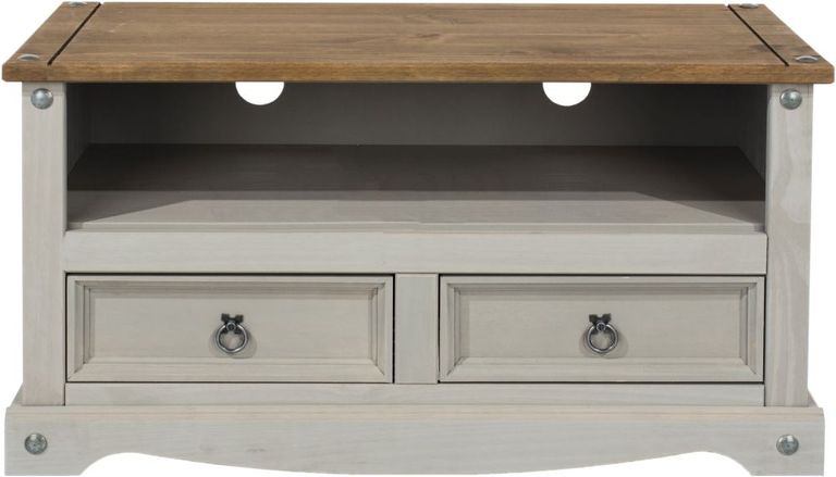 Corona Grey Mexican Pine 95cmTV Unit