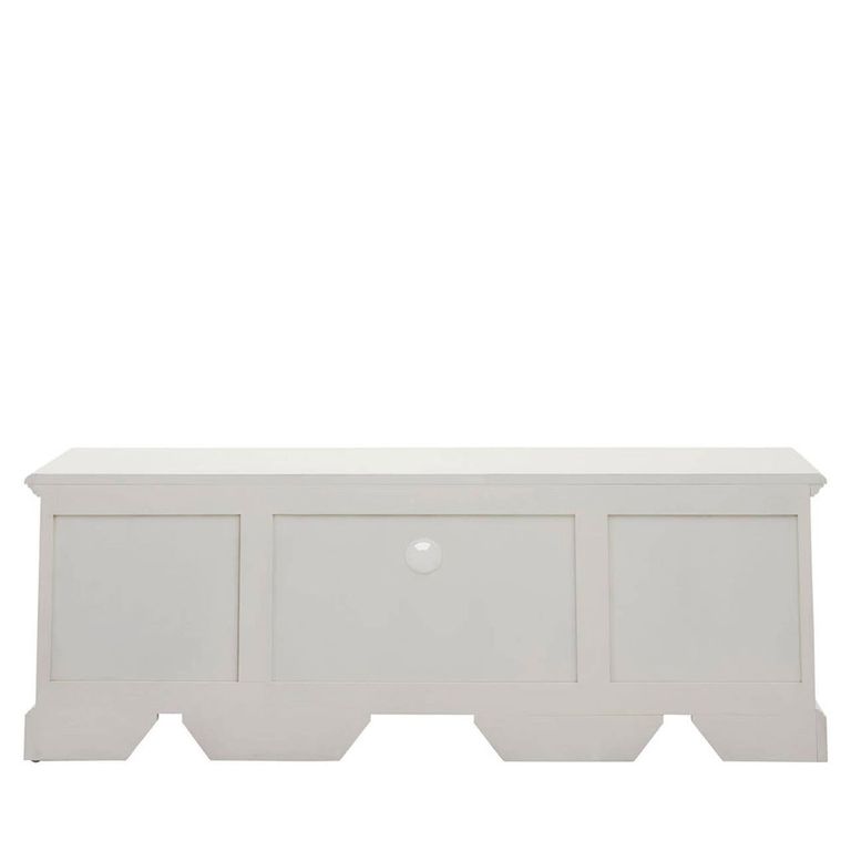 Covent TV Unit - Storage - White Mahogany Wood