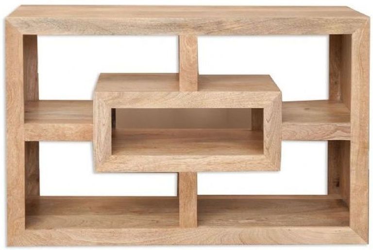 Cuban Natural Mango Wood 105cm TV Cabinet