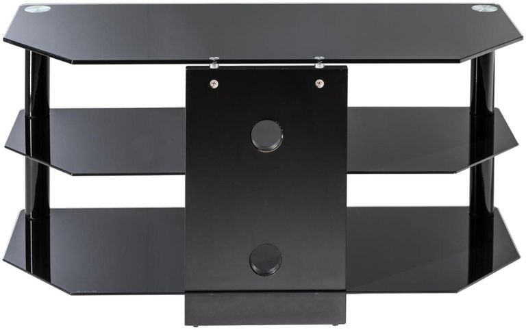 Estill 120cm TV Stand - Black - ESS1200/3-BLK