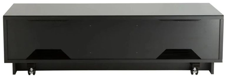 Evans High Gloss Black 125cm TV Cabinet - EMTMOD1250-BLK