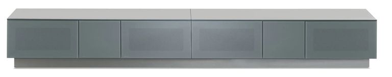 Evans High Gloss Grey 250cm TV Cabinet - EMTMOD2500-GRY