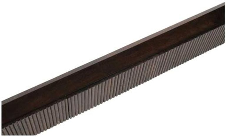 Fluted White Marble Top 170cm TV Unit