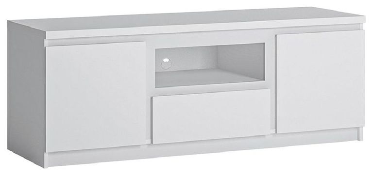 Fribo White 135cm TV Unit