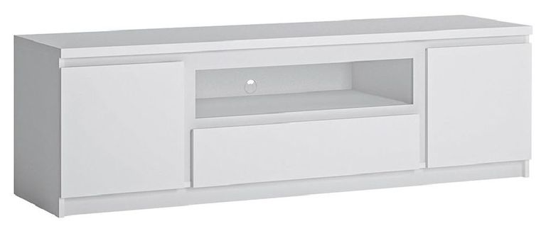 Fribo White 165cm TV Unit