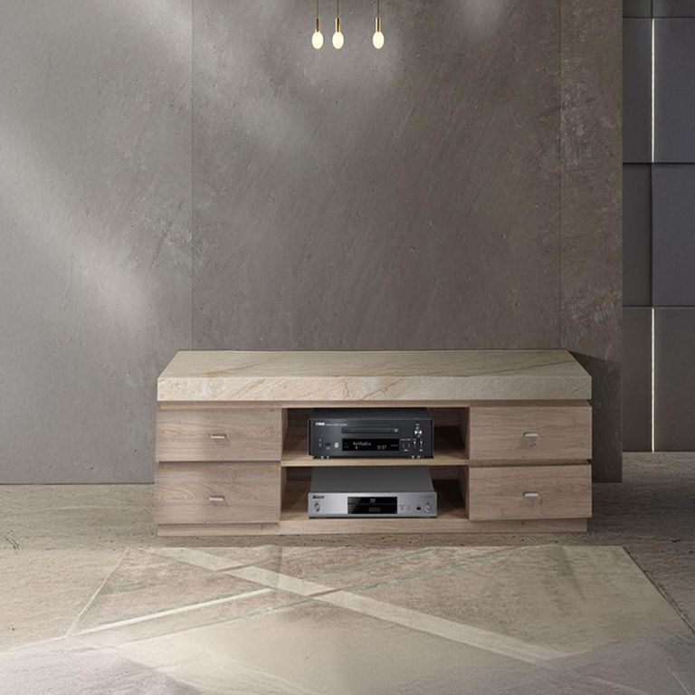 Goya TV Unit - Marble Top - 4 Drawer - Large - 185cm - Variation Available