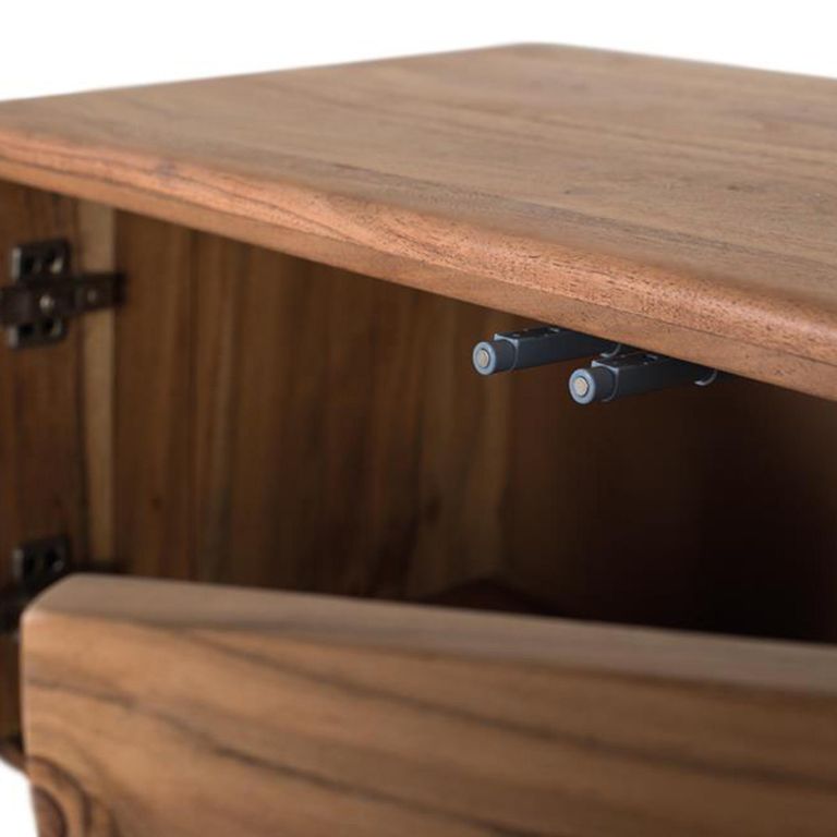 Hattie TV Unit - Acacia Wood - 4 Door - Large