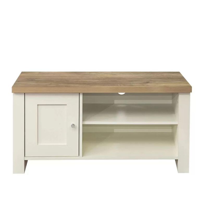 Highgate TV Unit - 1 Door - Cream Painted
