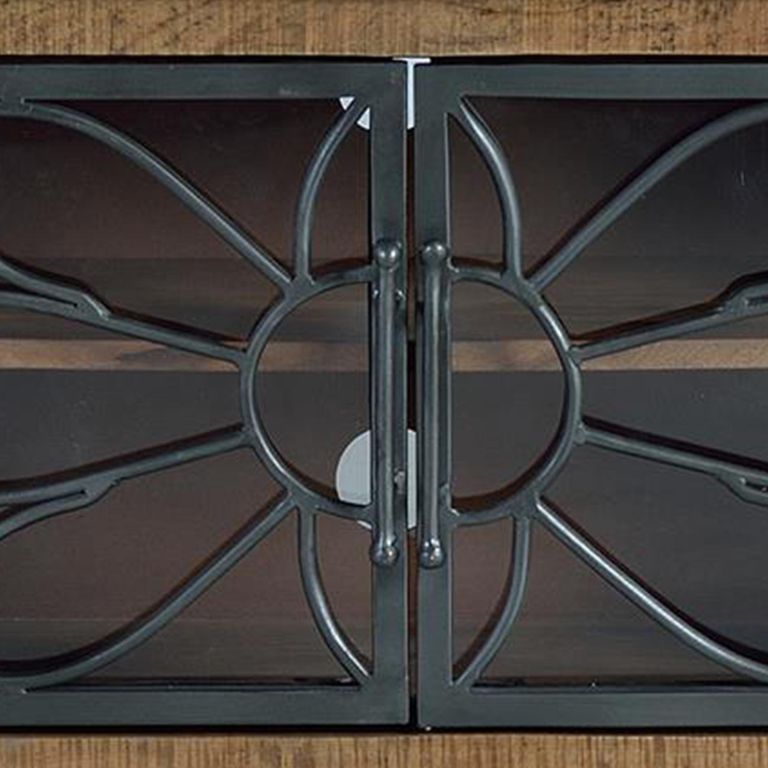 Hopkins TV Unit - Mango Wood - Storage - Large