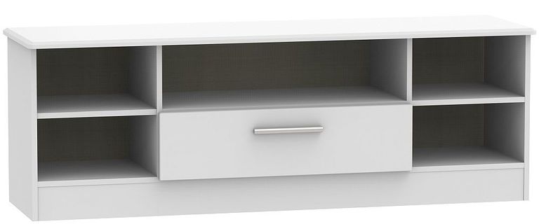 Knightsbridge Grey 145cm Wide TV Unit