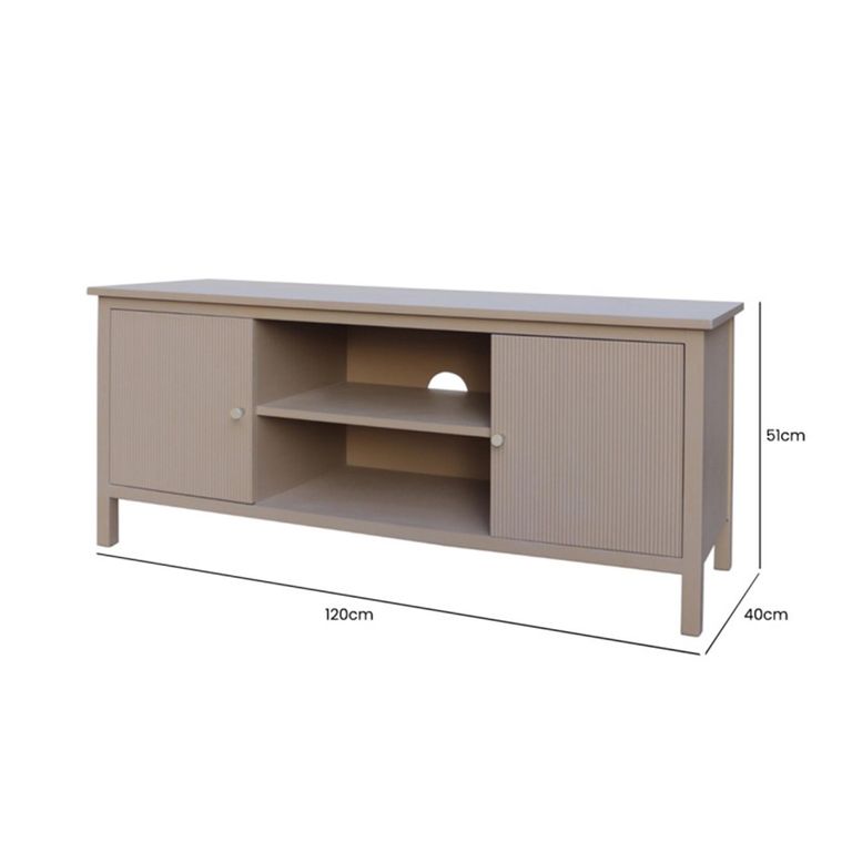 Lindon TV Unit - 2 Door - Taupe