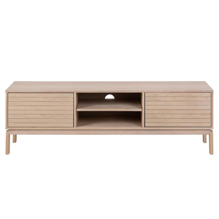 Linley TV Unit - 2 Door - White Oak