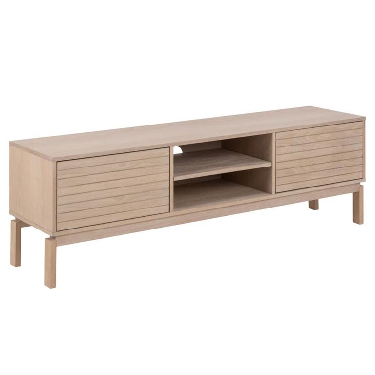 Linley TV Unit - 2 Door - White Oak