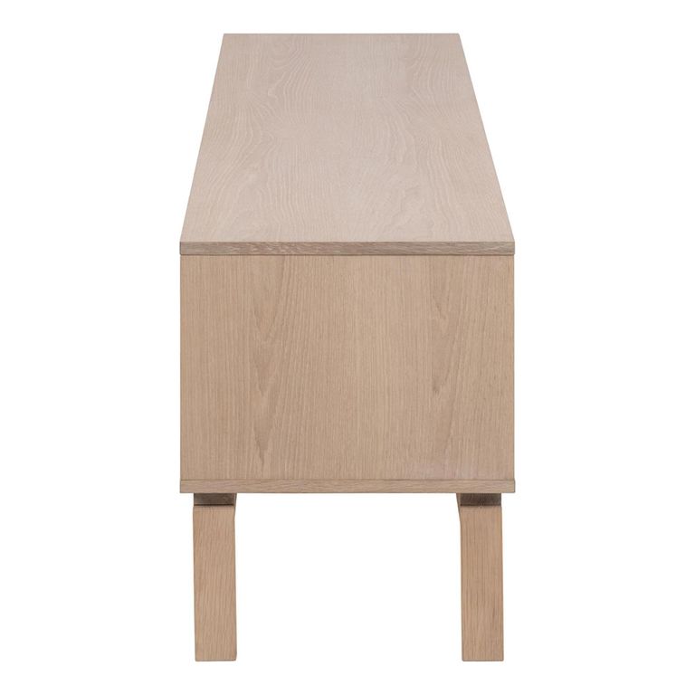 Linley TV Unit - 2 Door - White Oak