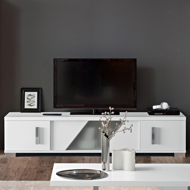Lisa Large TV Unit - White
