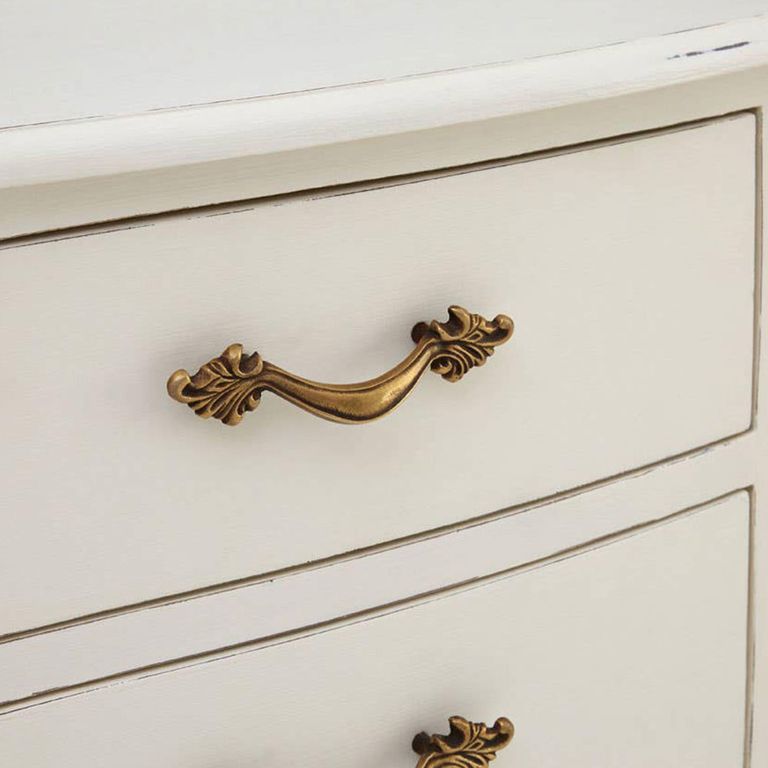 Loire TV Unit - 4 Drawer - White