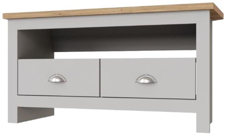Lyman 2 Drawer Corner TV Unit - Variant Available
