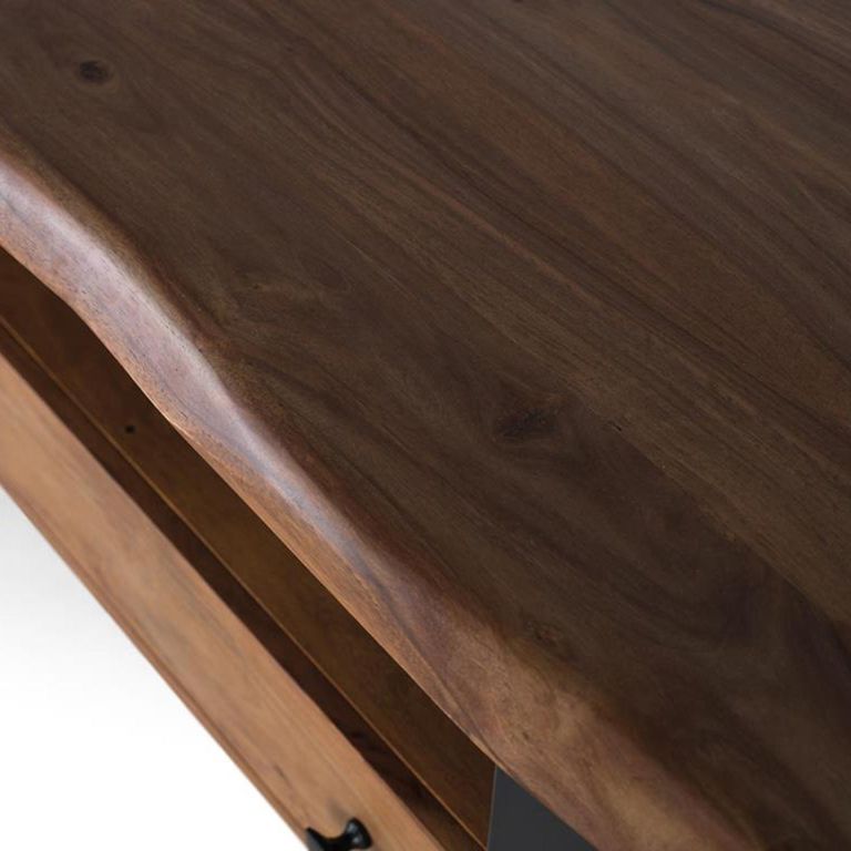 Mangwena Storage Large TV Unit - Reclaimed Wood