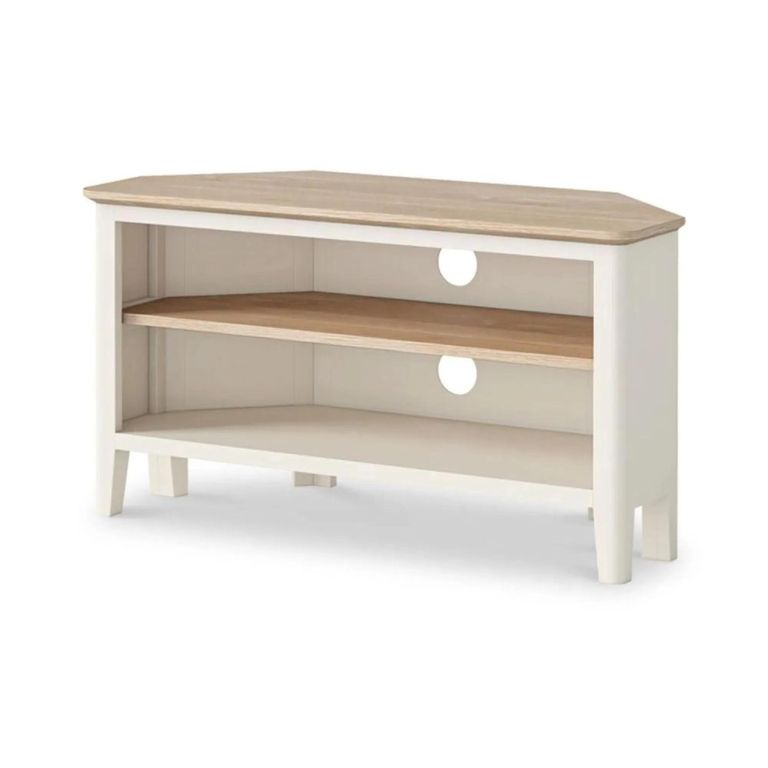 Marlow Corner TV Unit - White