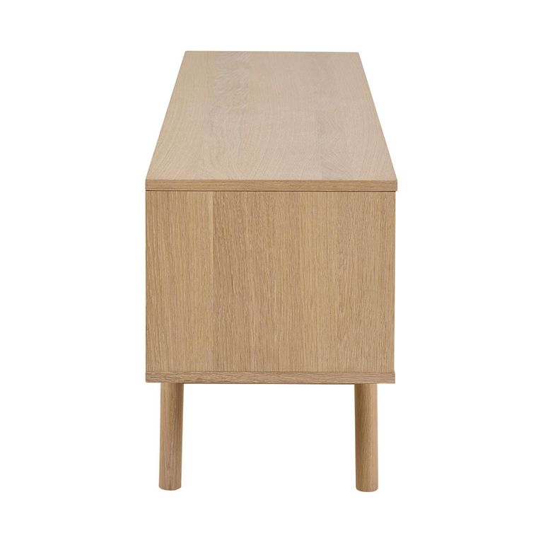 Marte TV Unit - 2 Door - White Oak
