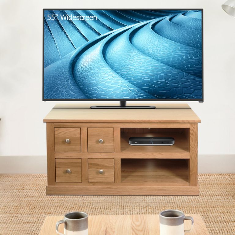 Mobel Oak TV Cabinet