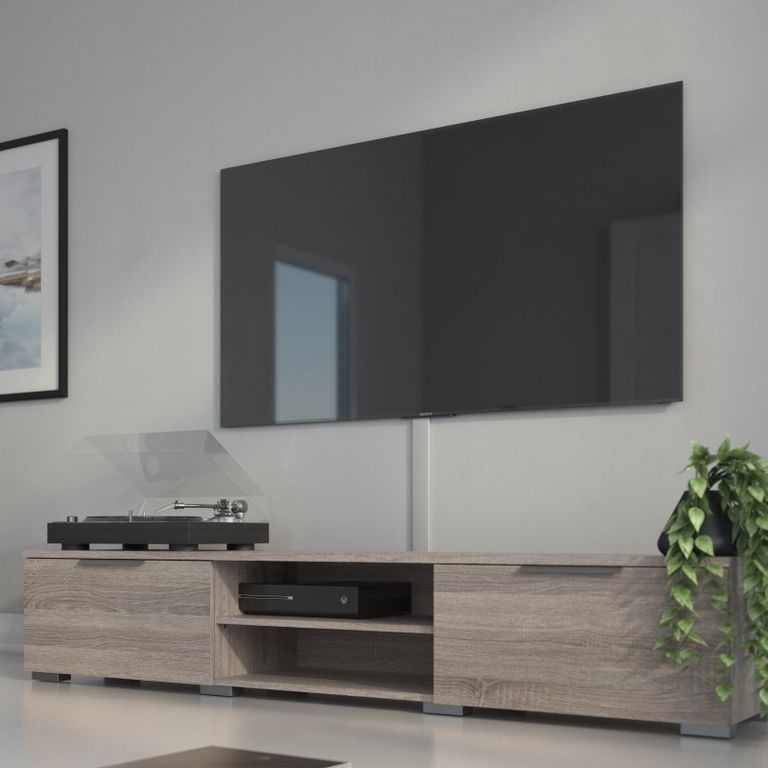 Match Truffle Oak Effect Large TV Unit