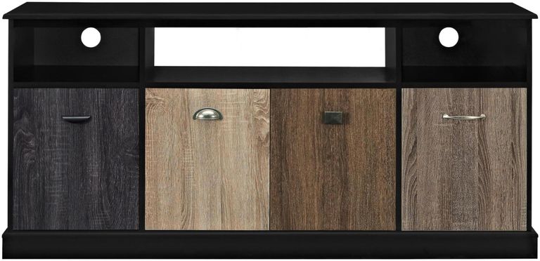 Merced Black TV Console for Screen upto 60in - 1769196PCOMUK