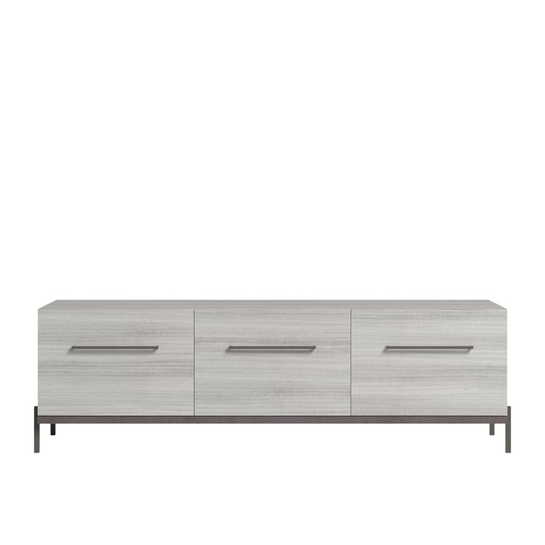 Mia TV Unit with Handles - 185cm - Grey