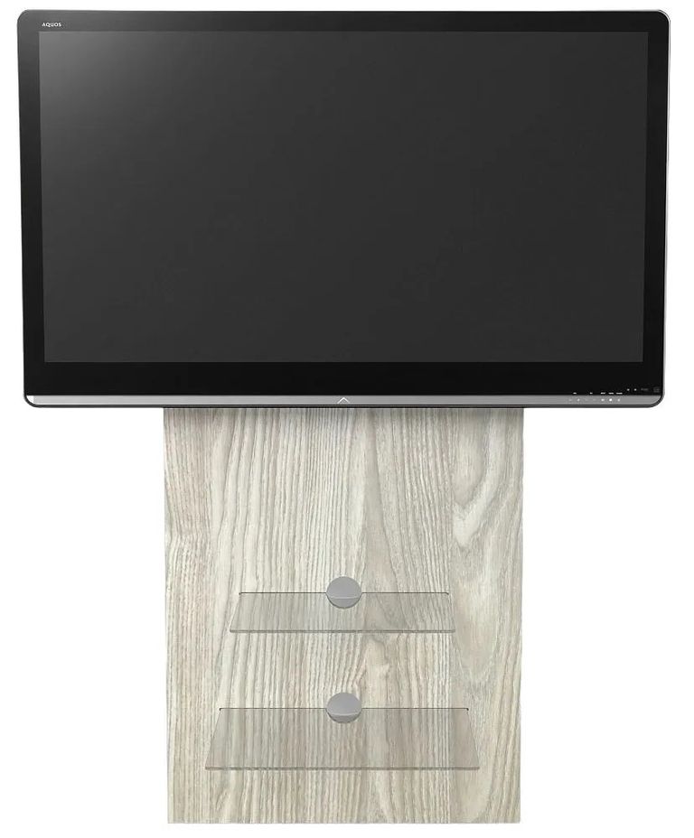 Mille Light Oak 2 Shelf 60cm TV Stand - ADME/2S-LO