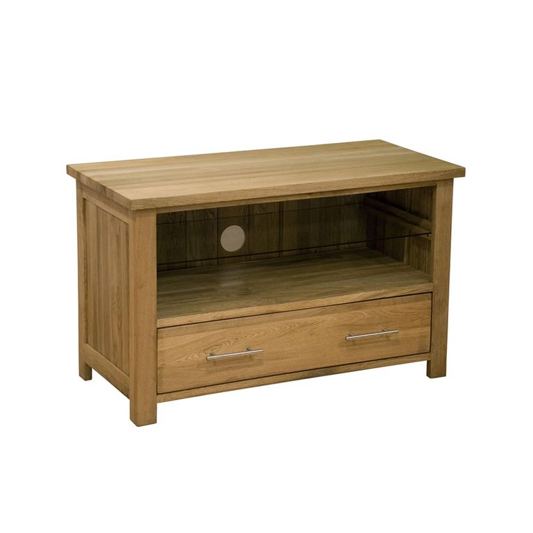 Opus TV Unit - 1 Drawer - Oak