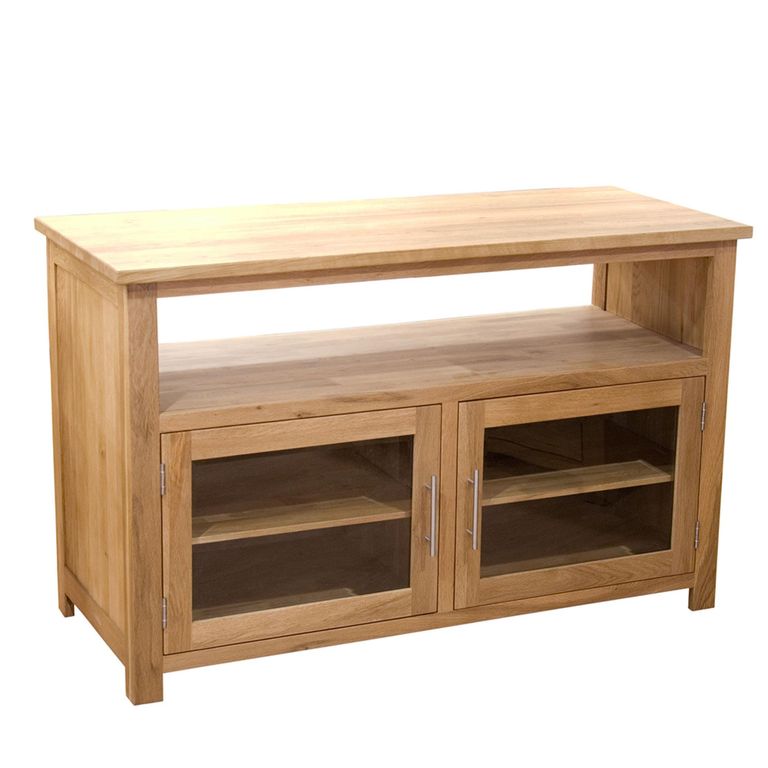 Opus TV Unit - 2 Door - Oak