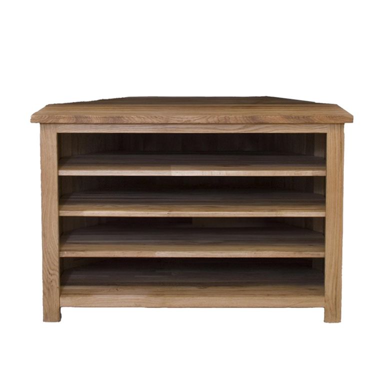 Opus Corner TV Unit - Oak
