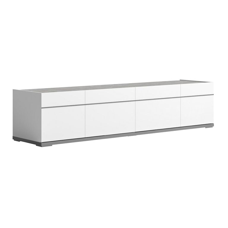 Modern Mara TV Unit - 195cm - White