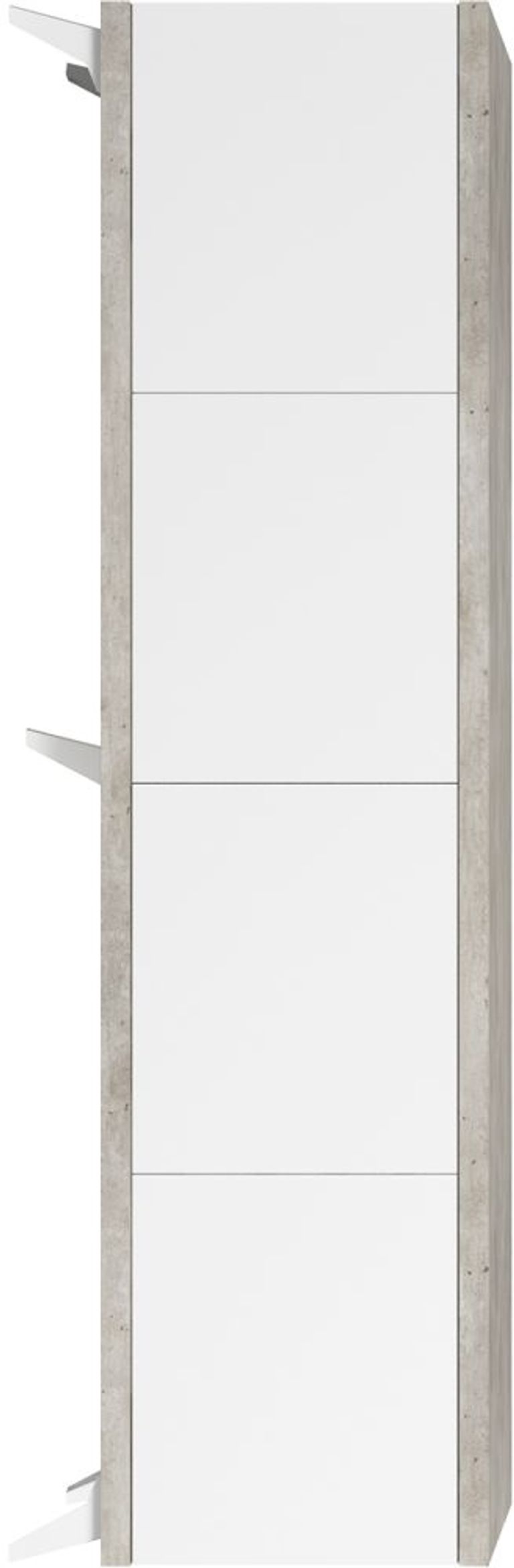 Modern Treviso Storage TV Unit - 202cm - White