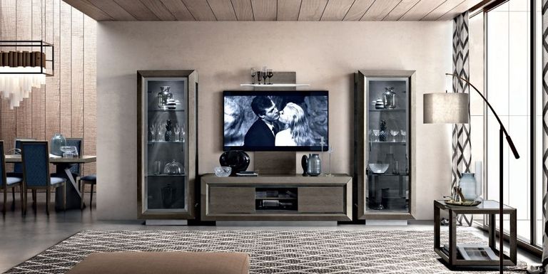 Elite TV Unit - Silver Birch