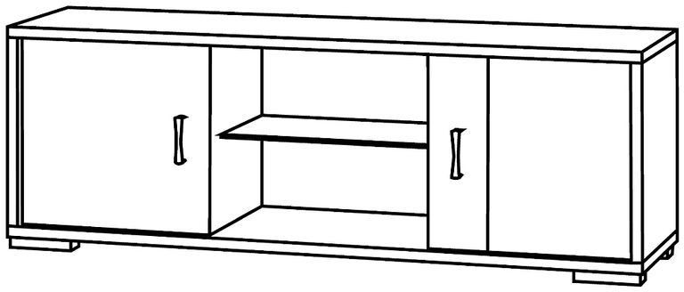 Naro 150cm TV Unit