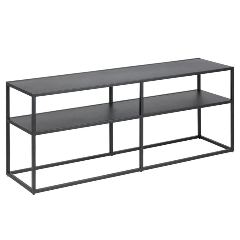 Newton TV Unit - Black Metal