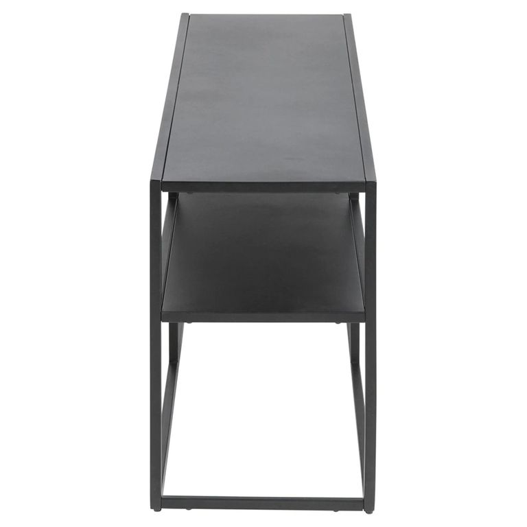 Newton TV Unit - Black Metal