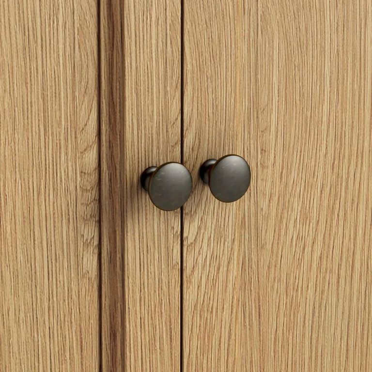 Normandy TV Unit - 2 Door Corner - Oak