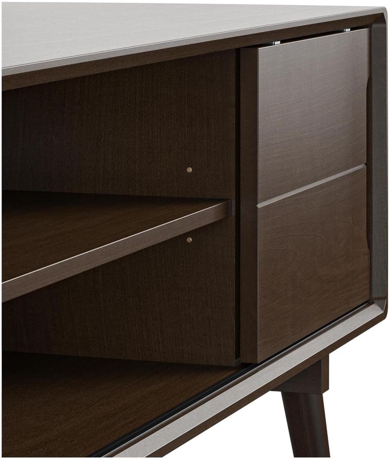 Nowata Brittany Walnut TV Stand upto 55in - 8753801COMNUK
