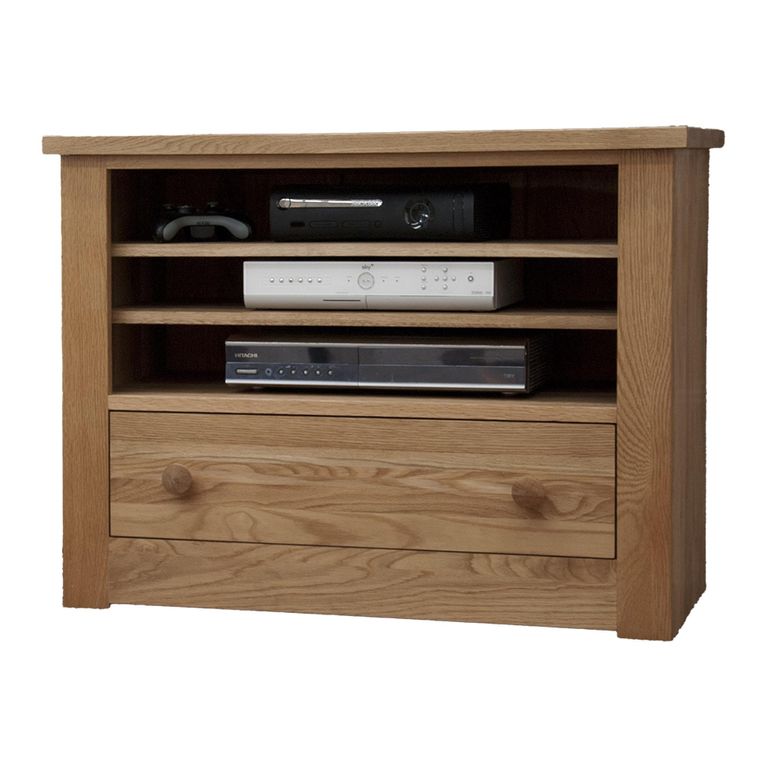 Torino TV Unit - 1 Drawer - Oak