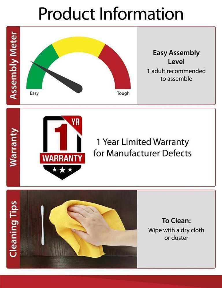 Obion Retro TV Stand in Black Oak - 1748296COMUK