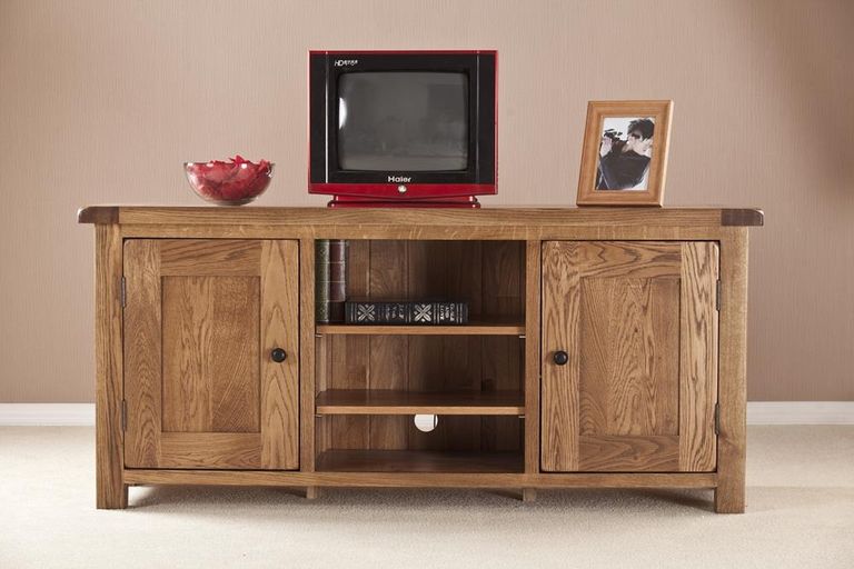Originals Rustic Oak Large TV Unit