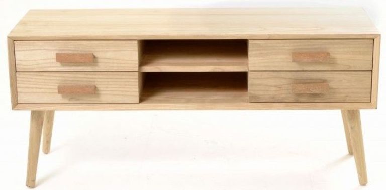 Shoreditch Wooden TV Unit