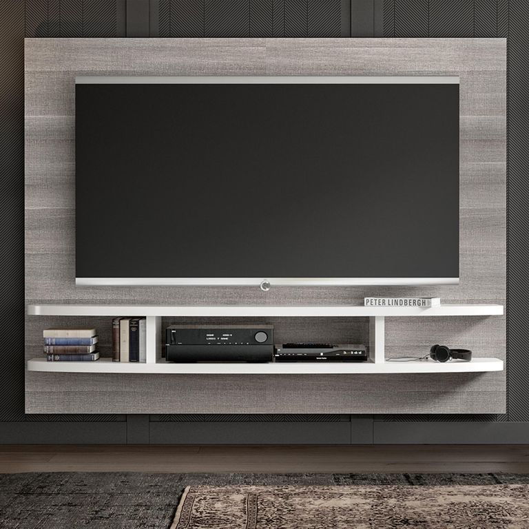 Silver Grey Wall Unit