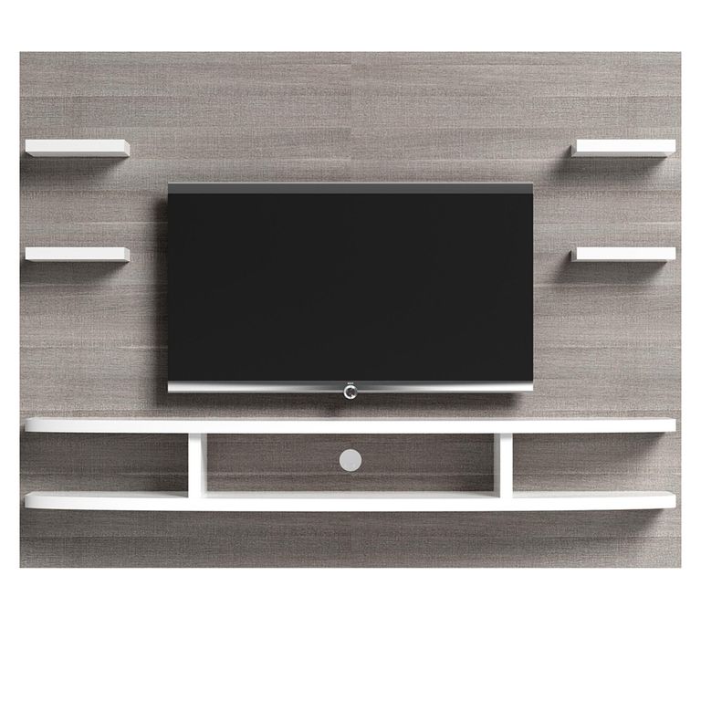 Silver Grey Wall Unit