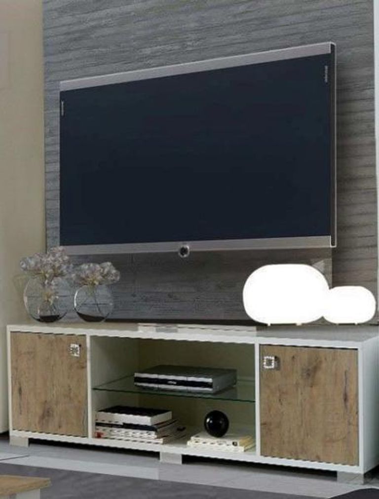 Stella Oak Italian 160cm Plasma TV Unit