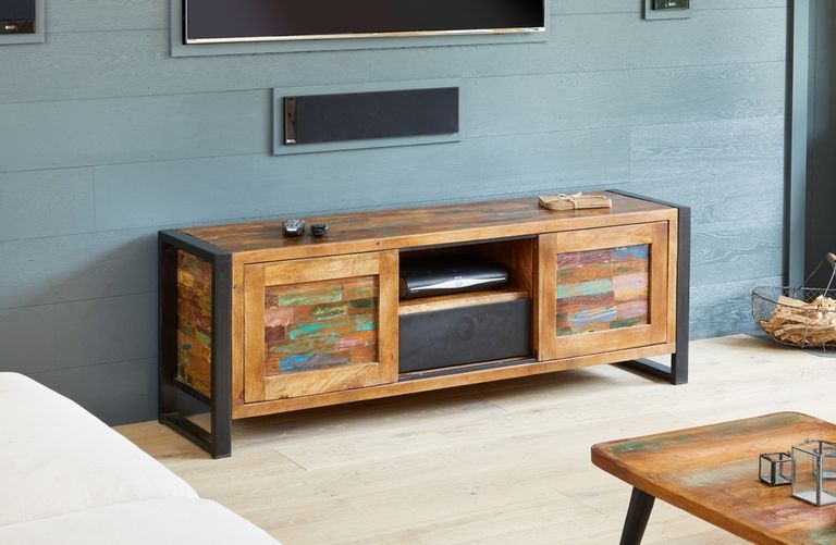 Urban Chic Reclaimed Wide TV Cabinet