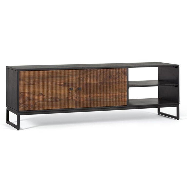 Venedocia TV Unit - 2 Door - Mango Wood