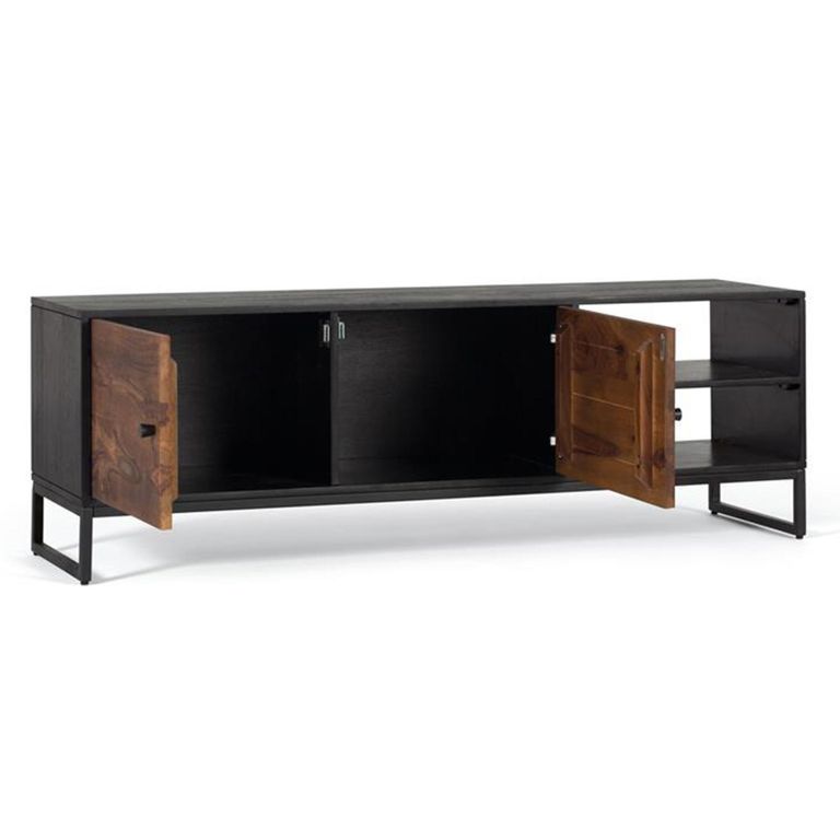 Venedocia TV Unit - 2 Door - Mango Wood